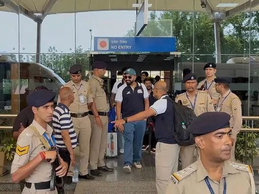 Mumbai Indians arrival in Dharamshala IPL 2026